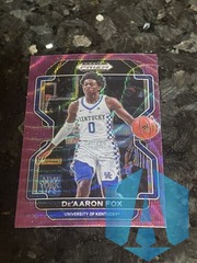 2022-23 Panini Prizm Draft Picks Purple Wave Prizm De'Aaron Fox #11